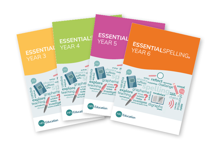 Essential spelling covers