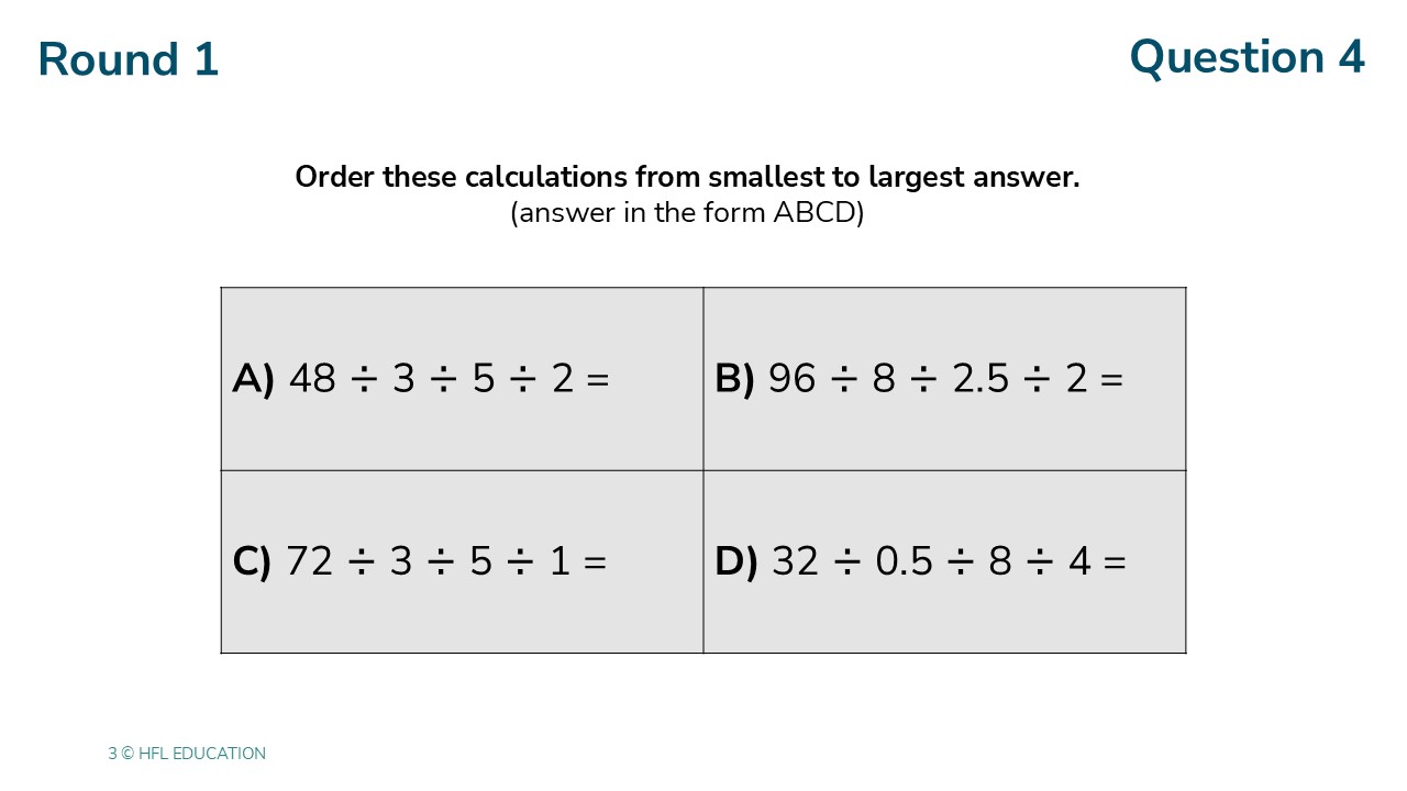 Maths questions